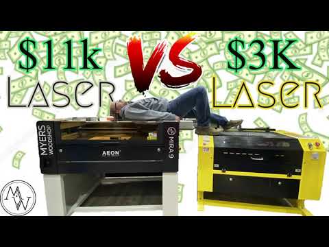11K Laser Vs. 3K Laser // Aeon Laser Vs. OMTech Laser...
