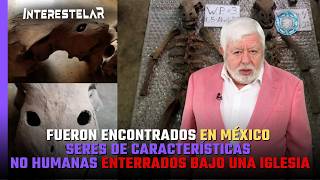Fueron encontrados en México seres de características NO HUMANAS enterrados bajo una iglesia