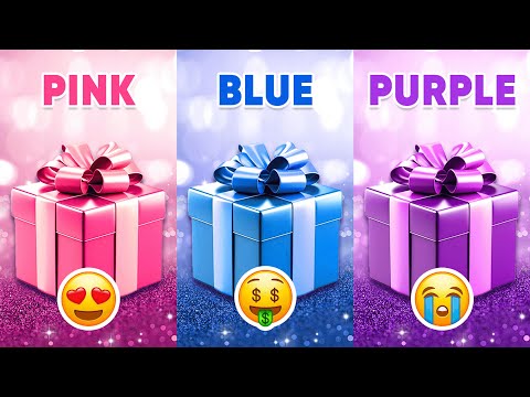 Choose Your Gift! 🎁 Pink, Blue or Purple 💗💙💜
