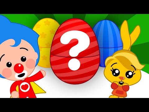 Huevos Sorpresa de Colores de Plim Plim #2 | Plim Plim Juegos