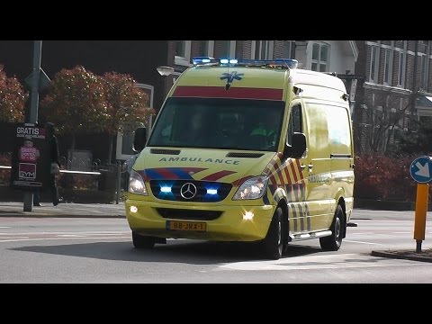 5X A1 Spoed Ambulance`s 10-183 & 10-184 Naar het MCA & Meldingen in Alkmaar