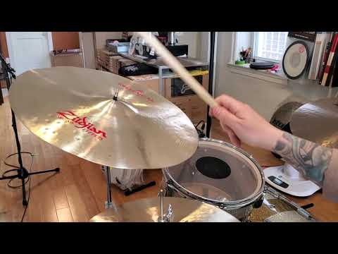 (SOLD) Cymbals - Zildjian 20" Oriental Crash of Doom