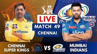 Live: MI Vs CSK, Match 49, Chennai | IPL Live Scores & Commentary | IPL LIVE 2023 Mumbai vs Chennai