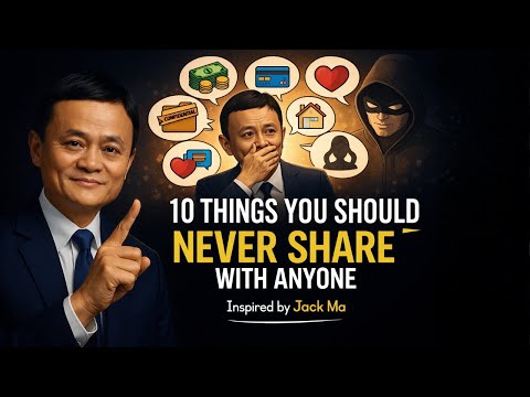 10 cose che non dovresti mai condividere con nessuno II Ispirato da Jack Ma