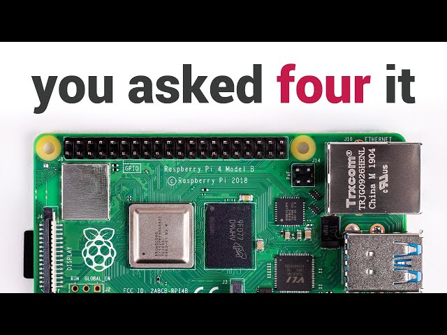 Kit Raspberry Pi4 - 4GB - KUBII