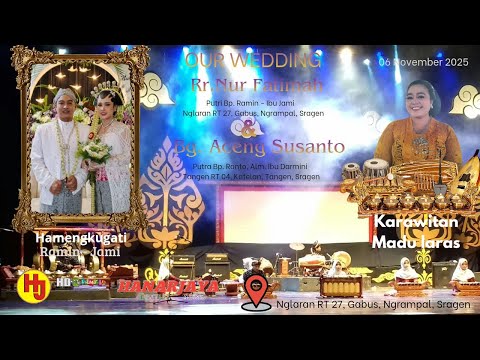 Live Krwtn Madu Laras // Wedding Nur Halimah &  Aceng Susanto // Hanar Jaya Audio - Video