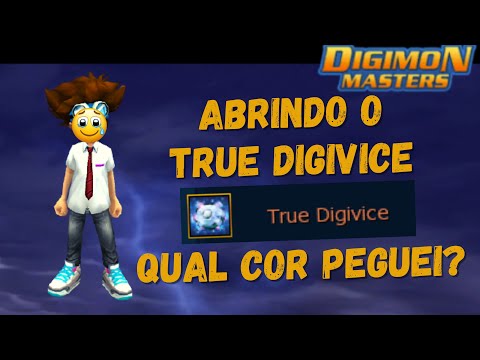True DigiVice Open - Qual cor peguei? - Digimon Masters Online