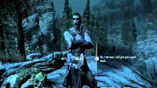 Skyrim Old ORC begging for Death
