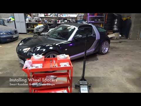Installing Wheel Spacers - Smart Roadster Brabus Coupe - Finale Edition - 017