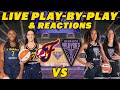 Indiana Fever Vs Golden State Valkyries Live Play By Play Reactions