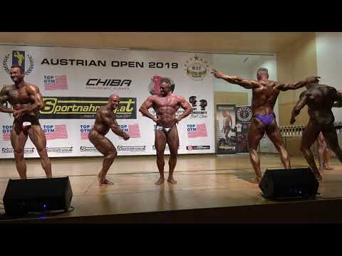Posedown - Men Masters Over 40 - NABBA - Austria Open 2019