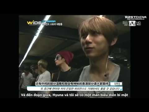 [TMVF][Vietsub] 111205 BEAST & Trouble Maker - Mnet Wide News @2011 MAMA