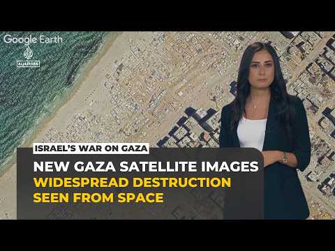 New satellite images reveal vast destruction across Gaza
