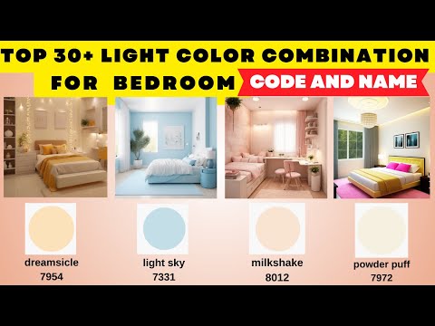 2026 Interior Design Trends |Top 30+ Asian Paints Light Colour Combination With Code For Bedroom |
