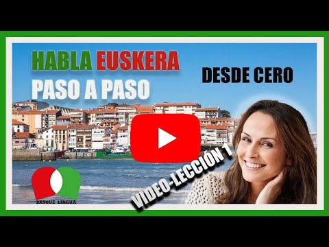 [🙋🙋‍♂️] APRENDE a PRESENTARTE en EUSKERA [🗣️] Lección 1/24
