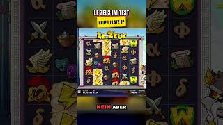 Le Zeus Slot Test – Beste Runde, trotzdem kein Platz 1 #shorts