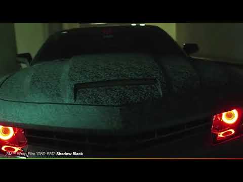 3M 2080 Shadow black Snelwrapfolie