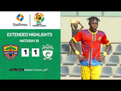Accra Hearts of Oak 1-1 Bofoakwa Tano | Highlights | Ghana Premier League