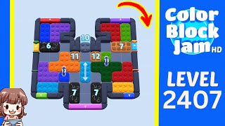 Soluzione del Livello 2407 di Color Block Jam