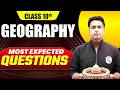 Class 10 ICSE Geography Most Important Questions For 2026 ICSE Class 10 Geoography Board Exam 2026