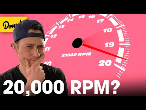 Why It's Almost Impossible For An Engine To Rev Over 20,000 RPM