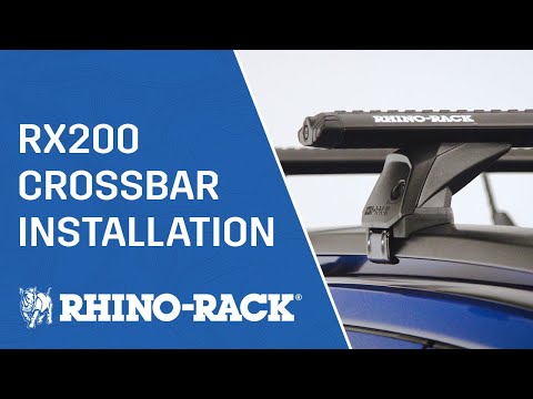 Rhino-Rack | RX200 Flush Rail Crossbar Installation