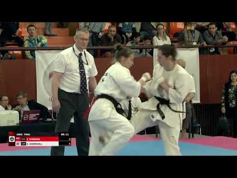 Ekaterina Shemina (Russia)-Emma Markwell (Great Britain)