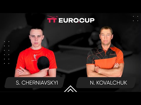 13:40 Serhii Cherniavskyi - Nazarii Kovalchuk 03.06.2024 TT Euro.Cup Ukraine Star. TABLE 4