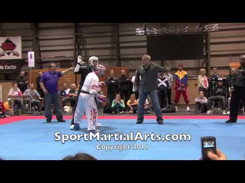 Greg Betlach v Robbie Lavoie - Men's Team Sparring  - Quebec Open 2011