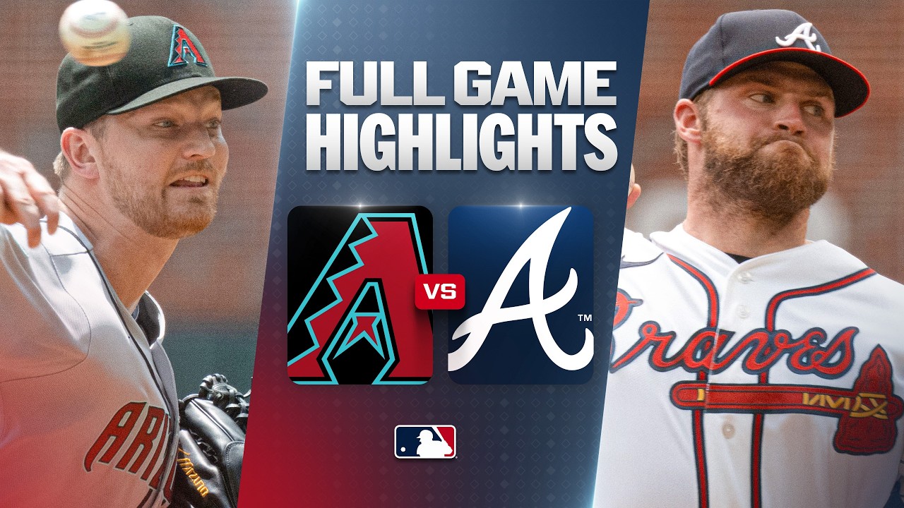 8월17일 애리조나 애틀랜타 MLB 하이라이트