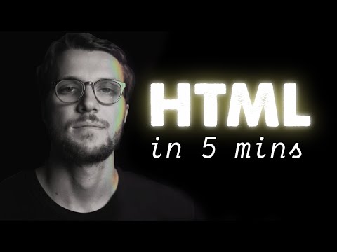HTML in 5 Minuten erklärt