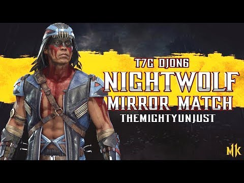 MK11: Nightwolf Mirror Match - Ft DjOn6, THEMIGHTYUNJUST - Day 1 Nightwolf