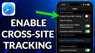How To Enable Cross Site Tracking In Safari