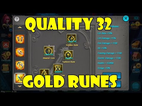 Taichi Panda | Synthesizing Quality 32 Gold Runes