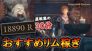 【ドグマ２DLC】厳選しすぎてリムが無い！！30分で20000R近く集まるオススメ稼ぎ解説【ドラゴンズドグマ２：ダークアリズン】【ずんだもん】