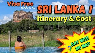 Sri Lanka Tour Itinerary, Budget &amp;amp; Guide | SriLanka 7, 8 Day Itinerary from India | Day Wise on Map