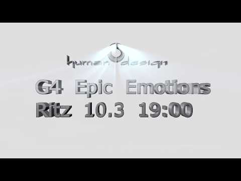 Human Design G4 Epic Emotions consert