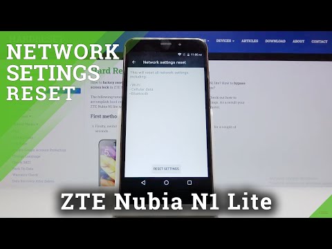 How to Reset Network Settings in ZTE Nubia N1 Lite – Fix Connection Problems