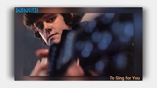 Donovan - To Sing For You (Lyrics)