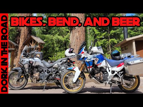 Motorcycle Road Trip Over the Snowy Mountains to Bend, Oregon to Visit @GiantLoopMoto