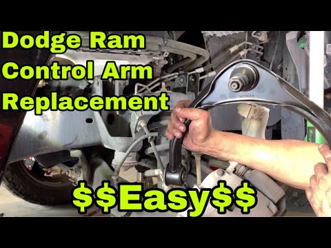 Replacing Dodge Ram upper control arms (2009-20018)
