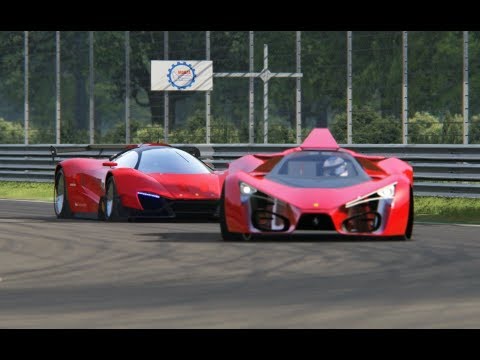 Ferrari Xezri Concept vs Ferrari F80 Concept at Monza Circuit