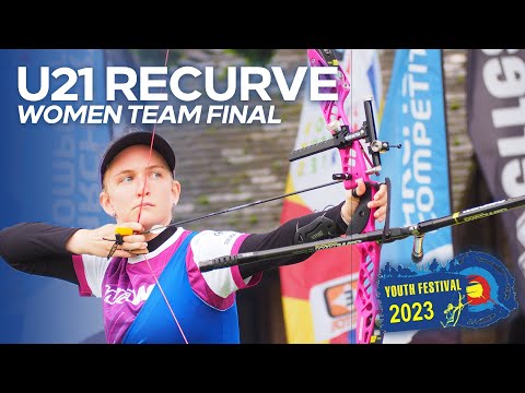 Recurve U21 Women Team Gold Final | Youth Festival 2023