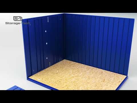 Storage-Tech Flat Pack Container Example