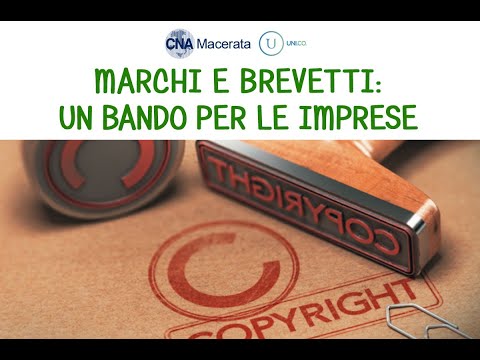 , title : 'Webinar CNA Macerata "Marchi e brevetti: un bando per le imprese"'