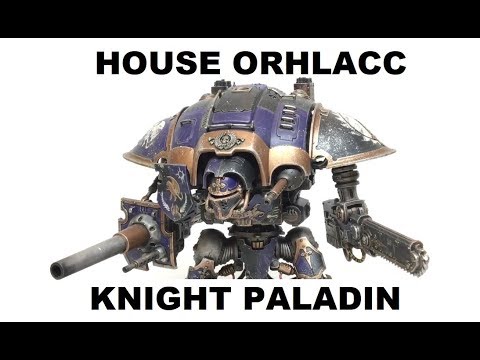 Painting Showcase:  House Orhlacc Imperial Knight Errant