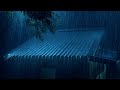 Powerful Night Thunderstorm Heavy Rain And Thunder Rain Sounds For Sleep 3 Hour Windy Rain