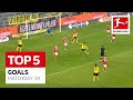 Top 5 Goals • Haaland Blast, Tolisso Banger and Many More | Matchday 19 - 2021/22