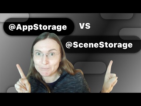SwiftUI 2.0 tutorial -  @State vs @AppStorage vs @SceneStorage -  Saving to UserDefaults in SwiftUI