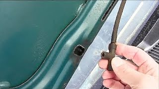 How to Fix Broken Windshield Wiper Tube Hose Lines